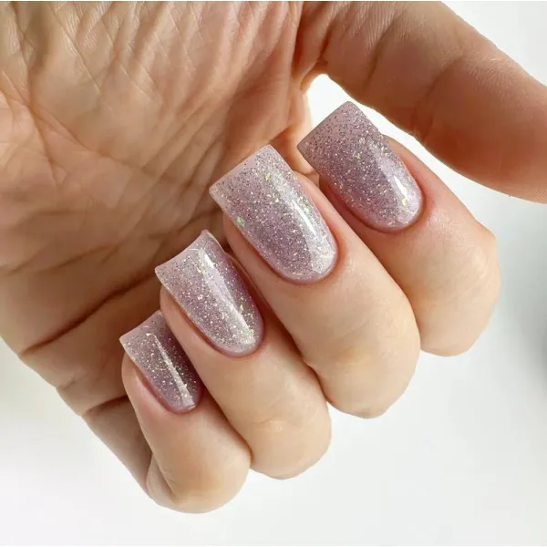 UV/LED Strong Iron Gel PNB, 029 Silver Galaxy, 17 ml