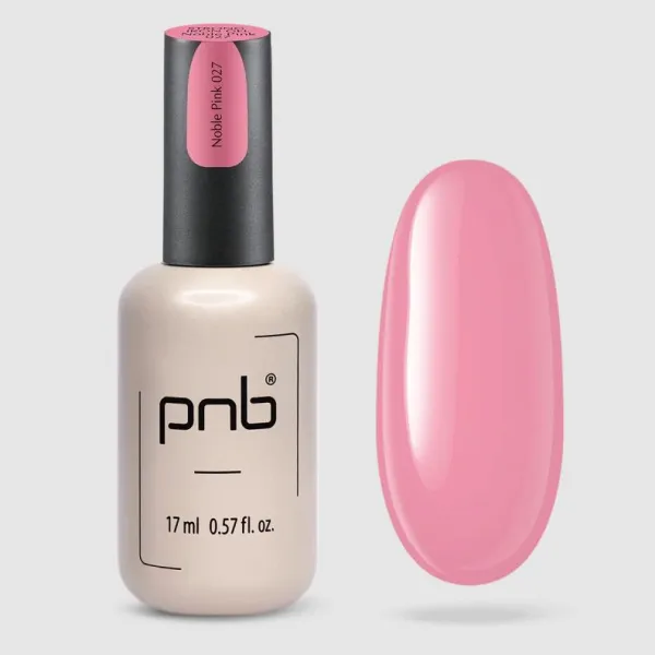 UV/LED Strong Iron Gel PNB, 027 Noble Pink, 17 ml
