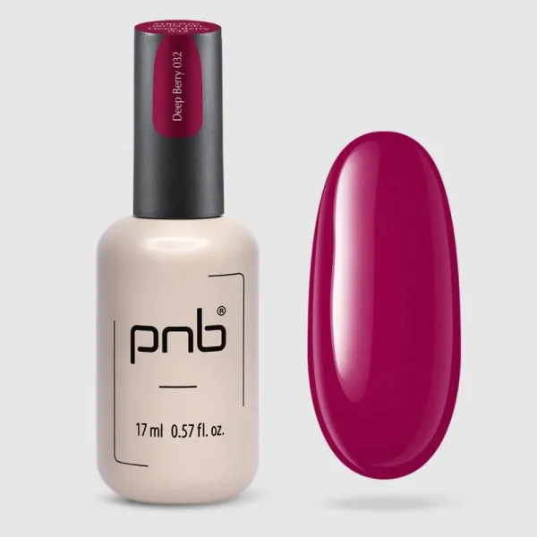 UV/LED Strong Iron Gel PNB, 032 Deep Berry, 17 ml