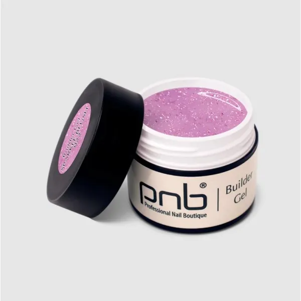 UV/LED Builder Gel PNB, 022 Sparkle Blush, 5 ml