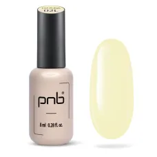 UV/LED Gel Polish PNB 02L Butter Yellow, 8 ml