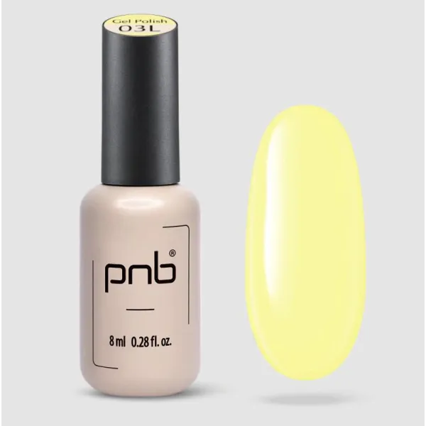 UV/LED Gel Polish PNB 03L Citrone, 8 ml (limited edition)