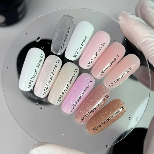 NAILSOFTHEDAY Polygel clear - прозрачный полигель, 30 мл
