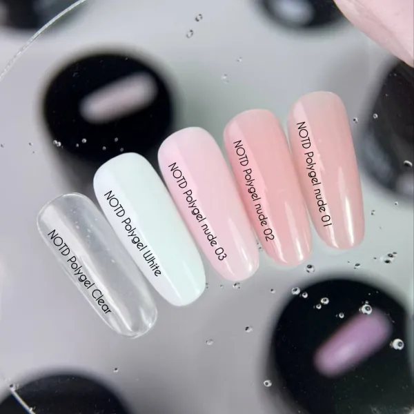 NAILSOFTHEDAY Polygel clear - прозрачный полигель, 30 мл