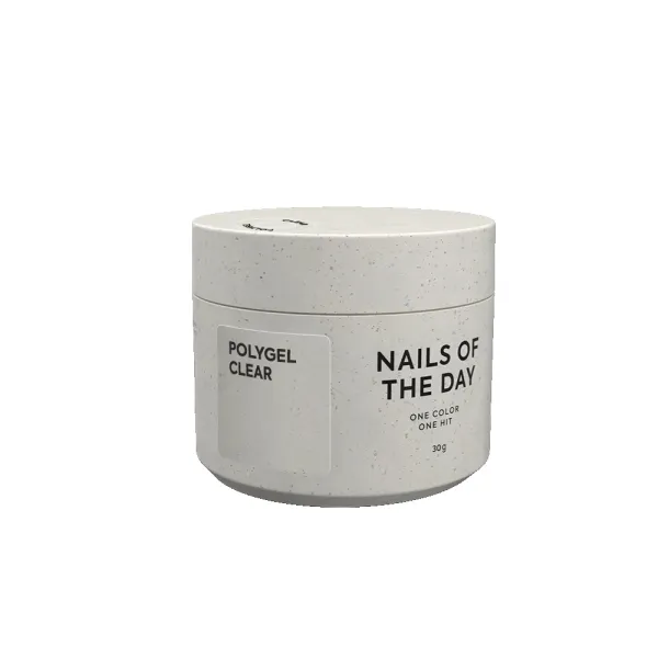 NAILSOFTHEDAY Polygel clear - прозрачный полигель, 30 мл