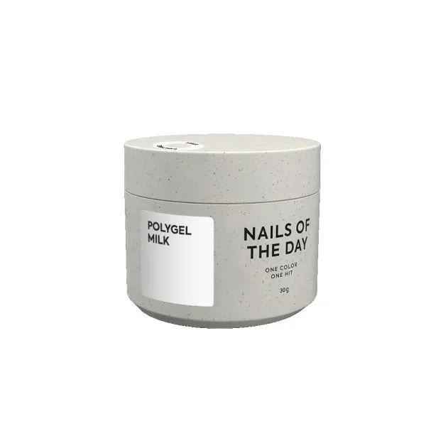 NAILSOFTHEDAY Polygel milk - молочный полигель, 30 мл