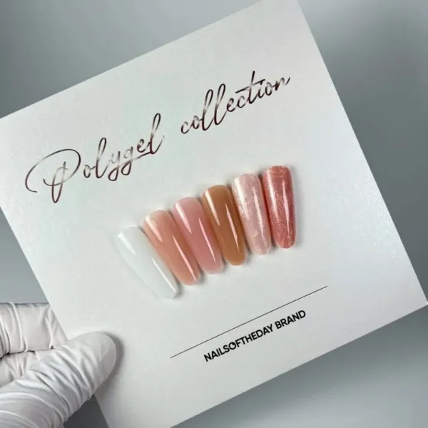 NAILSOFTHEDAY Polygel nude 04 — классический нюдовый полигель, 30 мл