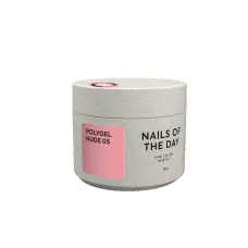 NAILSOFTHEDAY Polygel nude 05 - розовый нюдовый полигель, 30 мл