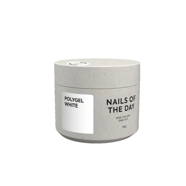 NAILSOFTHEDAY Polygel white — белый полигель, 30 мл