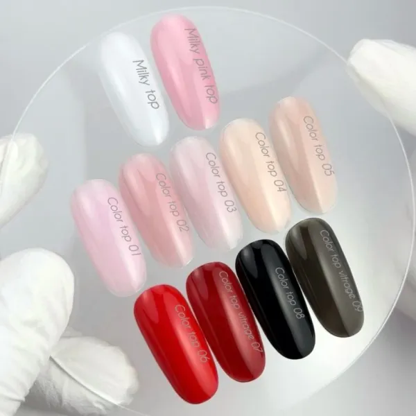 NAILSOFTHEDAY Milky pink top – нежно-розовый топ без липкого слоя, 10 мл