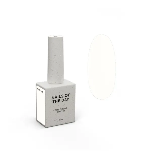 NAILSOFTHEDAY Milky top, 10ml