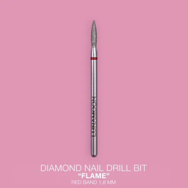 Lunamoon Diamond milling cutter "Flame" red 1.8mm
