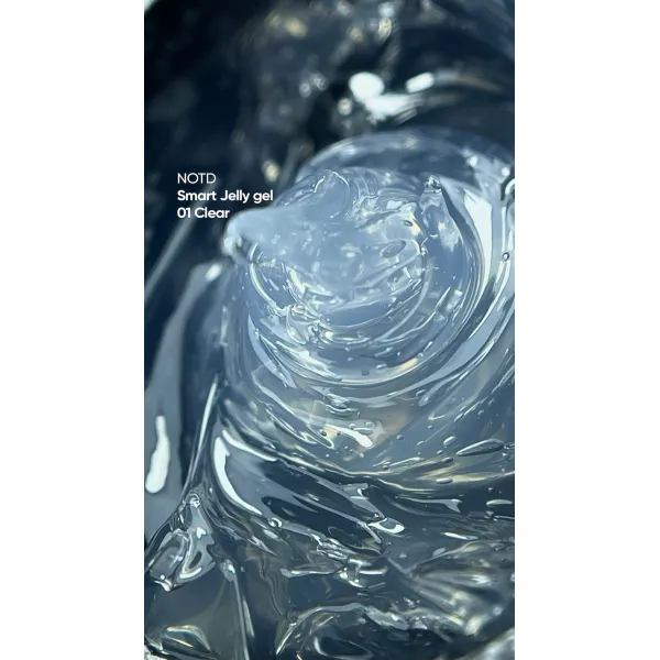 NAILSOFTHEDAY Smart Jelly gel 01 – прозрачный гель желе для ногтей, 15 мл