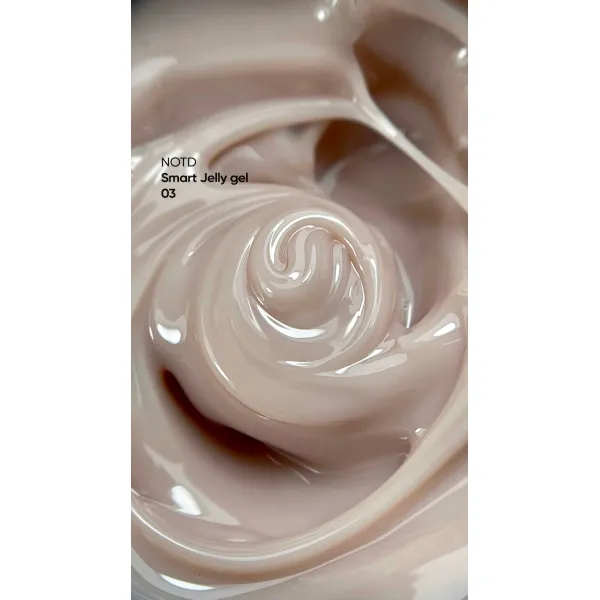 NAILSOFTHEDAY Smart Jelly gel 03 – персиково-бежевый гель желе для ногтей, 15 мл