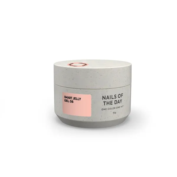 NAILSOFTHEDAY Smart Jelly gel 08 – карамельный гель желе для ногтей, 15 мл