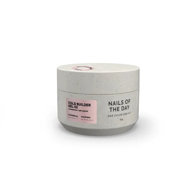 NAILSOFTHEDAY Cold Builder Gel 02, 15ml