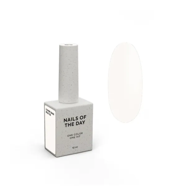 NAILSOFTHEDAY Cover base milk 02, 10ml