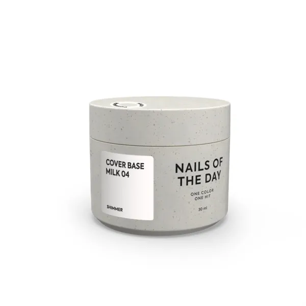 NAILSOFTHEDAY Cover base milk shimmer 04, 30ml