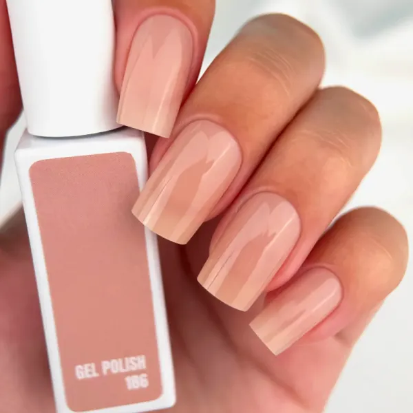 Gel Nail Polish Nude Atelier JOIA Vegan 186, 6 ml