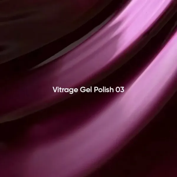 NAILSOFTHEDAY Gel Polish Vitrage 03 – винный витражный гель-лак, 10 мл