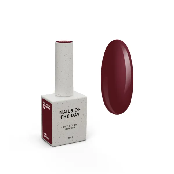 NAILSOFTHEDAY Gel polish Burgundy 150, 10ml
