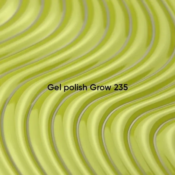 NAILSOFTHEDAY Gel polish Grow 235 – зеленый гель-лак, 10 мл