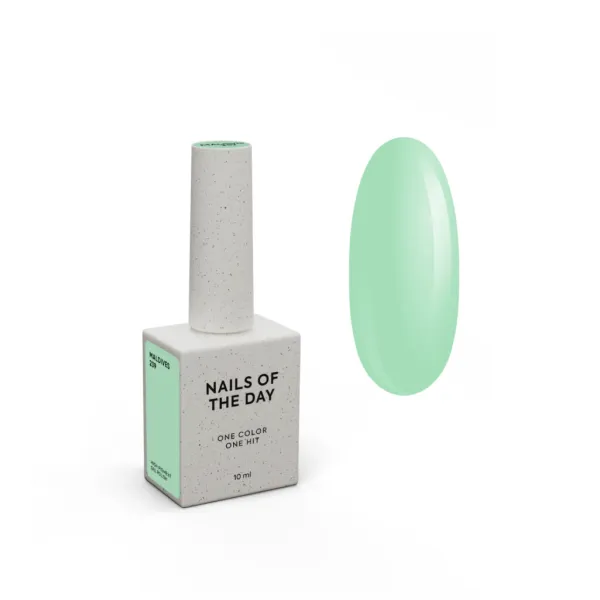 NAILSOFTHEDAY Gel polish Maldives 239 — мятно-зеленый гель-лак, 10 мл