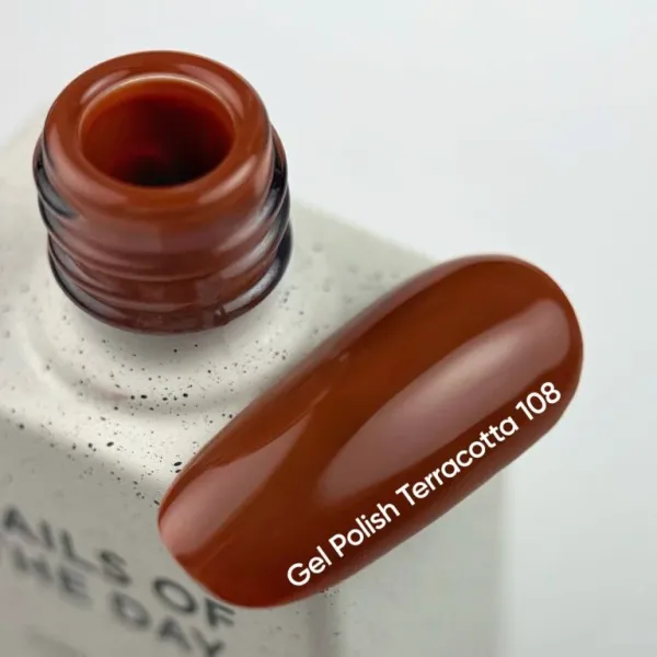 NAILSOFTHEDAY Gel polish Terracotta 108, 10ml