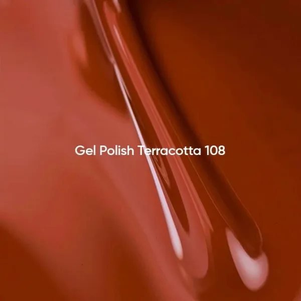 NAILSOFTHEDAY Gel polish Terracotta 108, 10ml