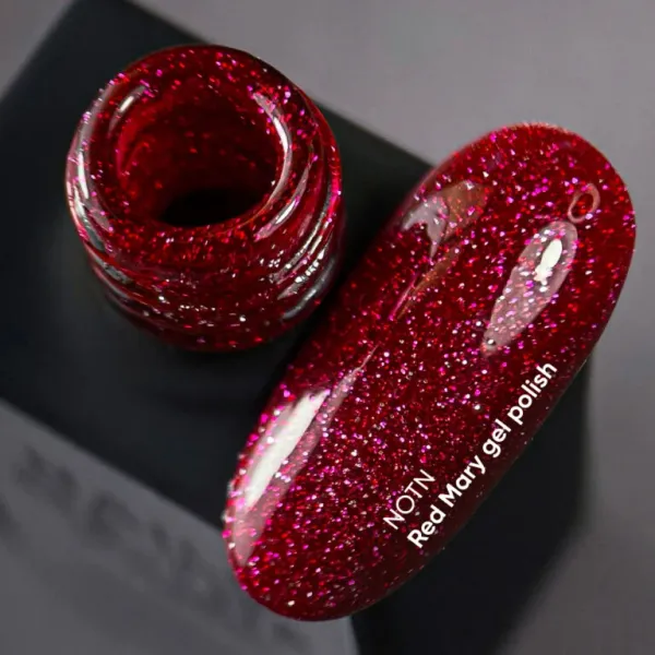 NAILSOFTHENIGHT Gel polish Cocktails Red Mary 168, 10ml