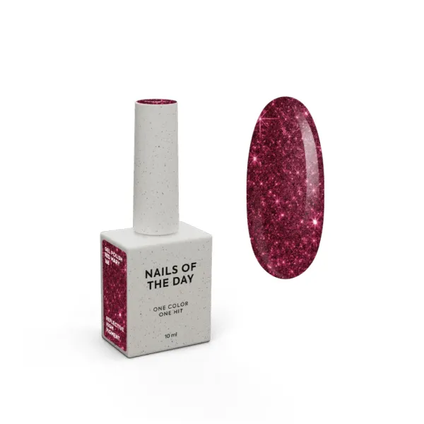 NAILSOFTHENIGHT Gel polish Cocktails Red Mary 168, 10ml