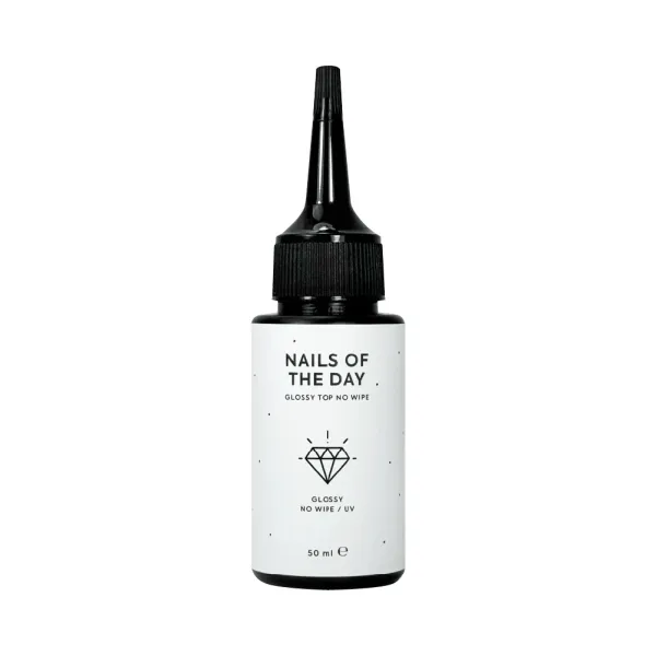 NAILSOFTHEDAY Glossy top no wipe 50ml