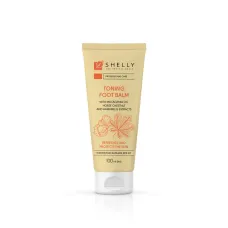 Toning foot balm with macadamia oil, extracts of horse chestnut and witch hazel Shelly 100 ml