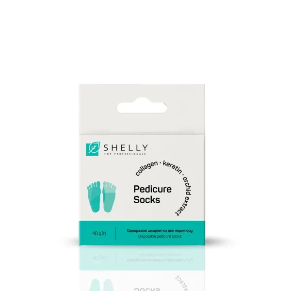 Jednorázové ponožky na pedikúru Shelly, 1 ks.