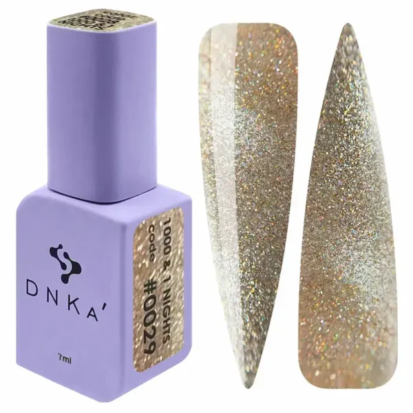 DNKa' Gel Polish Color 1000 & 1 nights #0029, 7 ml