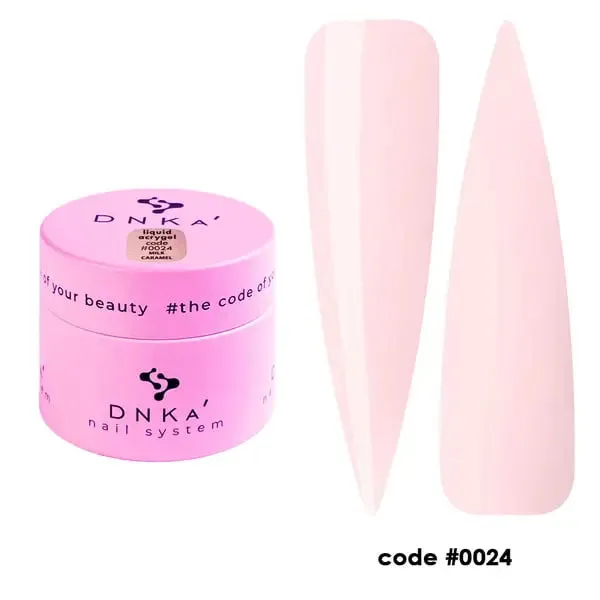 DNKa' Liquid Acrygel Caramel #0024, 15ml