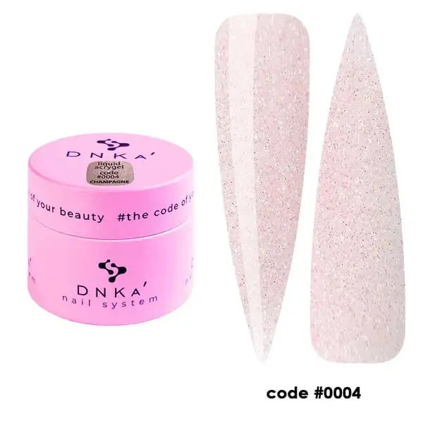 DNKa' Liquid Acrygel Champagne #0004, 15ml