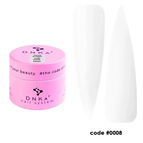 DNKa' Liquid Acrygel Eskimo #0008, 15ml