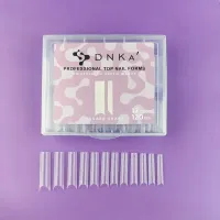 DNKa' Top Nail Forms Square Sharp, 120pcs
