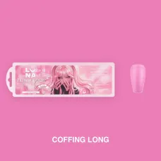 Lunamoon Гелевые типсы Coffin Long - Updated