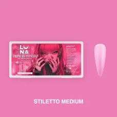 Lunamoon Гелевые Типсы Stiletto Medium - Updated