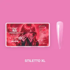 Lunamoon Gel Tips Stiletto XL - Updated