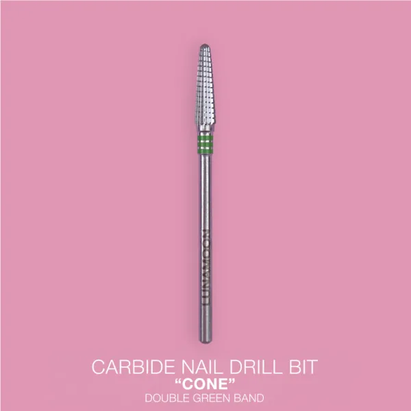 Lunamoon Carbide milling cutter "Cone" Green 3.2mm