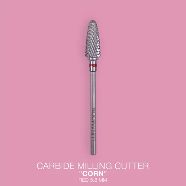 Lunamoon Carbide milling cutter "Corn" red 5.8mm