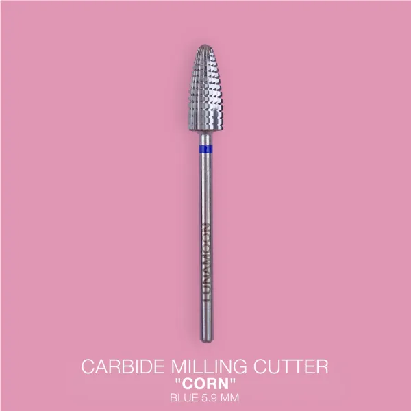 Lunamoon Carbide milling cutter "Corn" blue 5.9mm