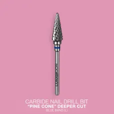 Lunamoon Carbide cutter "Pine Cone" Blue Band (Left) Deeper Cut 4.2mm