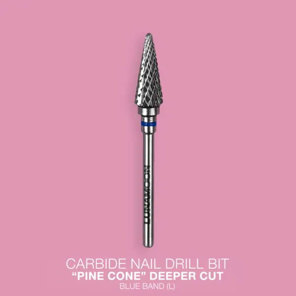 Lunamoon Carbide cutter "Pine Cone" Blue Band (Left) Deeper Cut 4.2mm
