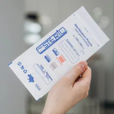 Крафт пакеты 100x200мм для стерилизации ProSteril, белые (100шт/уп)