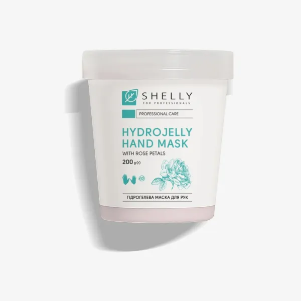 Hydrojelly hand mask with rose petals Shelly, 200g