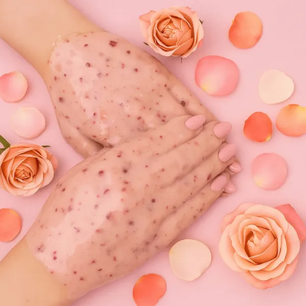 Hydrojelly hand mask with rose petals Shelly, 200g
